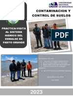 Visita Al Sistema Hídrico Del Embalse de Pasto Grande...