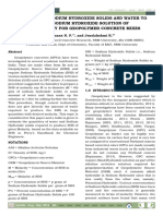 Quantities of Sodium Hydroxide Solids An