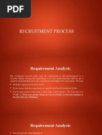 Recruitment Process