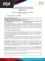 Guía de Actividades y Rúbrica de Evaluación - Unidad 1 - Task 2 - This Is Me