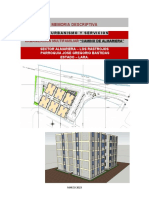 Memoria Descriptiva - Urb Almariera