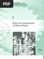 I Rules For Constrution of Power Boilers