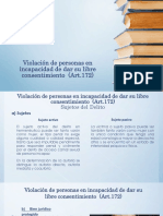 SEMANA 10 Violación de Personas en Incapacidad, Violacion de Menor de Edad, Delitos Contra El Pudor