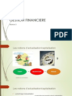 Gestion Financiere: Séance 3