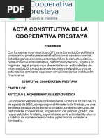 Cooperativa Prestaya AAS274