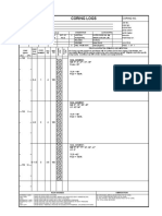 Core Log Sample Template