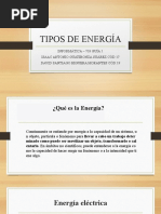 Tipos de Energía