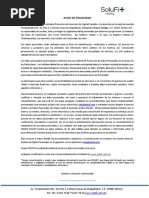 Aviso Privacidad