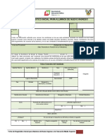 Ficha de Diagnostico Inicial para Alumnos de Nuevo Ingreso 2015 1