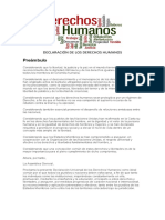 Guía Declaración de Los Derechos Humanos