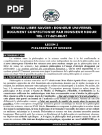 1 Philo Et Science