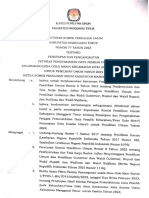 SK Pantarlih Yang Menggunakan E-Coklit Se Kecamatan Kota Komba Utara