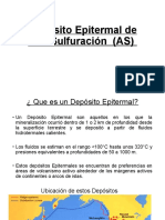 Depósito Epitermal de Alta Sulfuración (AS)