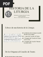 Historia de La Liturgia