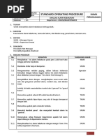 SOP Simulasi Alarm Kebakaran