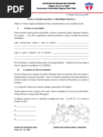 TEMA 8 - PREPARANDOME PARA MI PRIMERA COMUNION - MARTES 18 de Octubre Del 2022