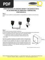 Cómo Instalar Los Sensores Qm30vt y Enlazarloscon El Kit de Monitoreo de Vibración y Temperatura Performance