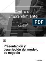 5 Presentación y Descripción Del Modelo de Negocio