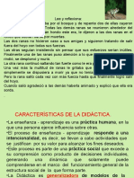 Caracteristica de La Didactica