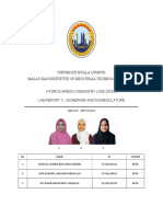 Lab Report 3 (Isomerism & Nomenclature)