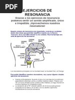 Ejercicios de Resonancia