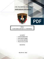 Contaminación de La Atmosfera (Monografia)