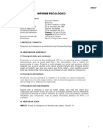 Informe Wais Iv - Modelo