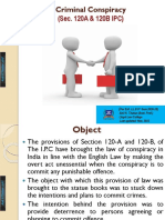 Criminal Conspiracy 120A&120B IPC