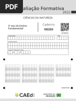 ALUNO - Avaliação Ciências Da Natureza - 2º Ano. N0203