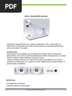 WXG 4 Polarimetro Manual Mym Instrumentos Tecnicos