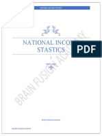 National Income Stastics