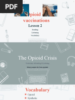 Lesson 02 Opioids Vaccinations