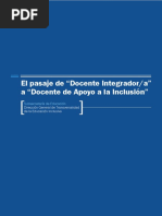 Acerca de Las Intervenciones El Pasaje de Docente Integrador A DAI