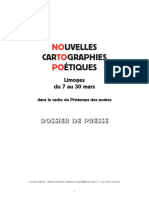 Cartografie Poetique