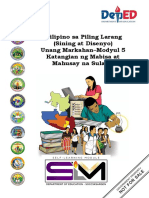 Filipino11SiningatDisenyo q1 Mod5of7 KatangianNgMabisaatMahusaynaSulatin V2final