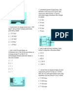 Fluida Statis Dinamis Latihan Soal