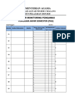 Lembar Monitoring Pengawas Ok