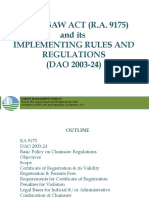 Chainsaw Guidelines ForestryOrientation ENR LawsRegulations