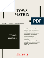 TOWS Matrix