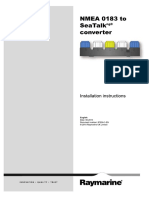 NMEA 0183 To SeaTalkNG Converter Installation Instructions 87256-1-En