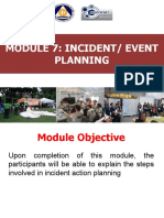 Module 7 - Incident Event Planning