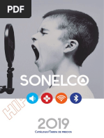 SONELCO Tarifa 2019