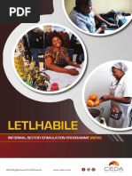 Letlhabile - Informal Sector Stimulation Programme