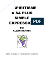 Allan Kardec - Le Spirit Is Me A Sa Plus Simple Expression