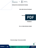 Características de La Comunicación Humana