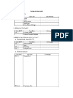 Form Asuhan Gizi Baru