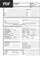 Rotary Pump Data Sheet