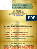 Cours de Voies D - Execution - PR Yaya Bodian