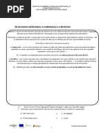 Os Recursos Expressivos - A Comparação e A Metáfora