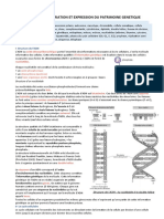 FICHE 1 Cycle Cellulaire